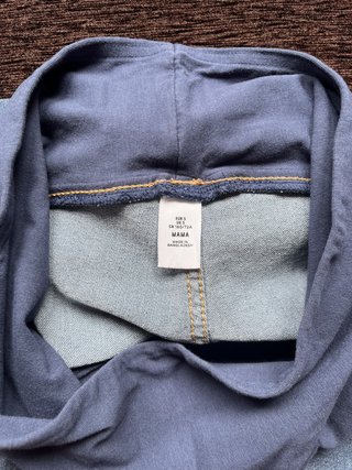 Pantalón vaquero premamá H&M azul Talla S