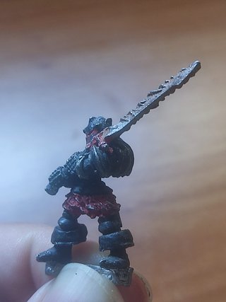Guerrero Caos Warhammer Metal Antiguo