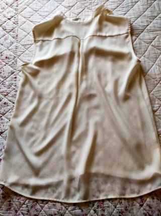 Blusa Mango Blanca Talla S