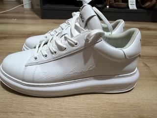 Zapatillas Karl Lagerfeld Kapri Talla 43 Blancas