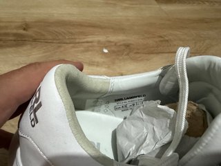 Zapatillas Karl Lagerfeld Kapri Talla 43 Blancas