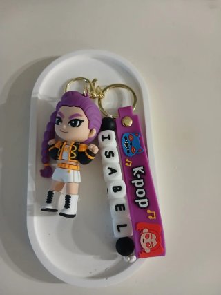 Llavero K-pop personalizado rumi