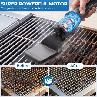Cepillo Eléctrico Portátil para Barbacoa