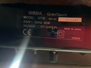 Piano Vertical Yamaha Grantouch GT10