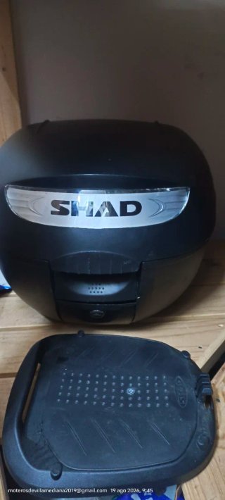 Baúl Moto Shad Negro