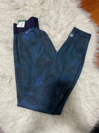 Mallas largas Domyos estampado floral azul Talla S