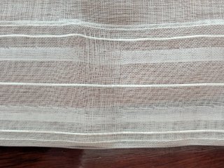 Cortina blanca de tela 135 x 249 2 cortinas