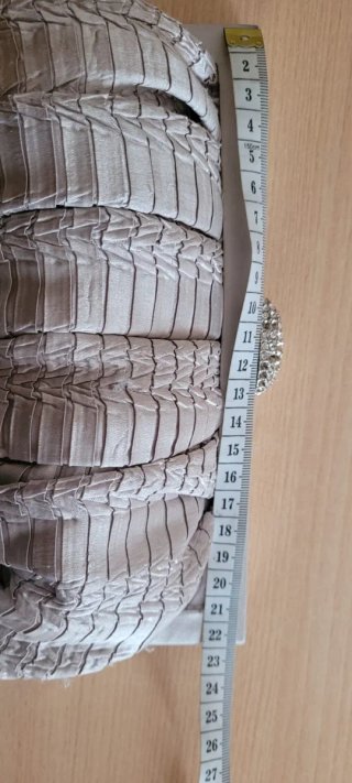 Bolso de fiesta  mujer.plateado con pedrería
