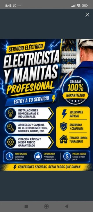 Electricista y manitas