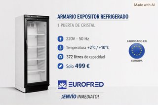 Armario Expositor Refrigerado EUROFRED