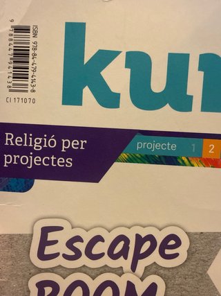 Escape room, 3 Secundària Kumi : Religió per pr...