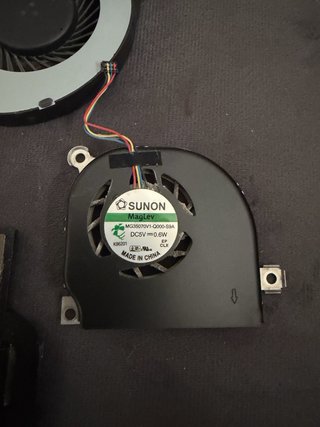 Componentes PC Portátil: HDD, DVD, Ventiladores