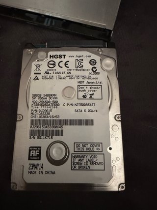Componentes PC Portátil: HDD, DVD, Ventiladores