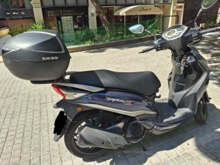 Moto SYM Symphony ST 125 Azul