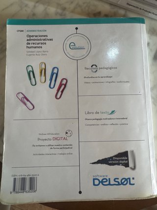 Operaciones administrativas de recursos humanos