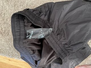Pantalones cortos Prada negros