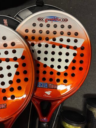 4 Raquetas Padel (1 solo uso)