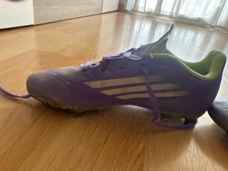 Botas de fútbol Adidas F50 moradas