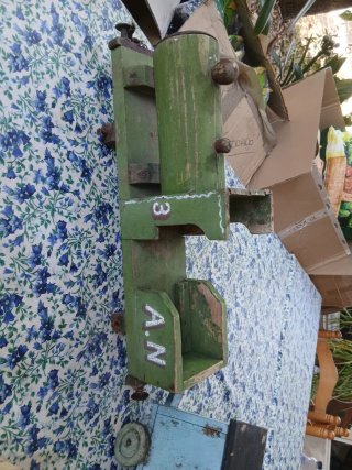 Tren de madera antiguo A.N. 3