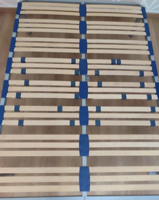 Somier 135cm Metal y Madera