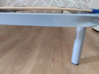 Somier 135cm Metal y Madera