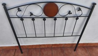 Cabecero forja para cama 135 cm