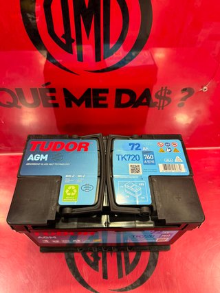 Batería Tudor TK720 AGM 72Ah 760A