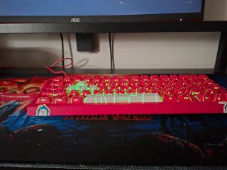 Attak Shark 68x Teclado Mecánico Rojo