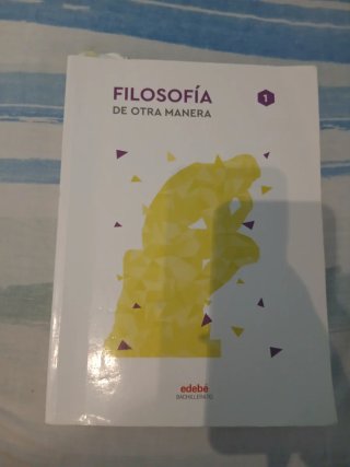 Filosofía 1, primer curso de bachillerato