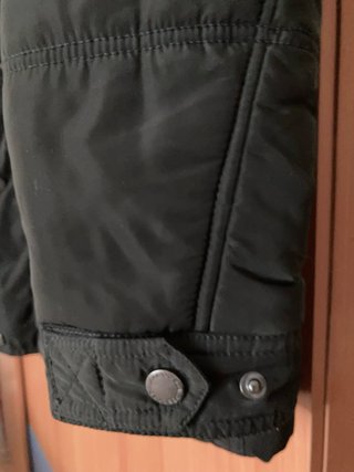 Parka acolchada Dos Galgos verde oscuro