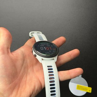 Garmin Forerunner 265 Blanco + pantalla protectora