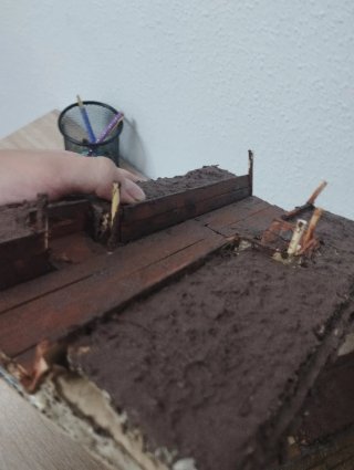 Diorama y escenografía wargames casera