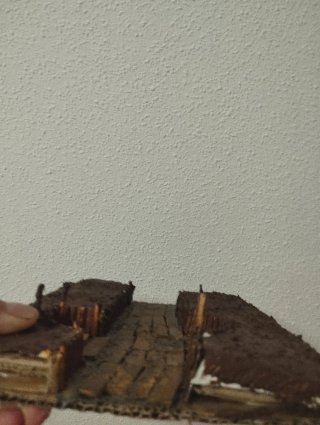 Diorama y escenografía wargames casera