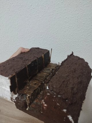 Diorama y escenografía wargames casera