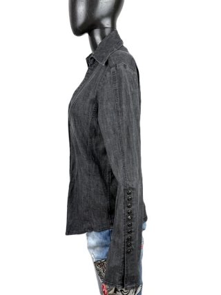 Gianfranco Ferré Camicia Giacca Donna Tg S Denim