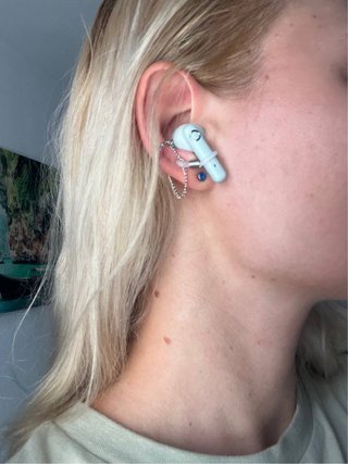 Pendiente soporte para auriculares cuff