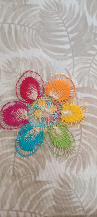 Ñandutí pequeño 9-10 cm