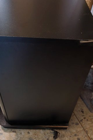 Mueble TV negro