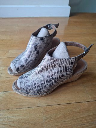 Sandalias cuña piel Lormy T.39