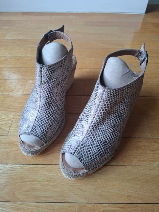 Sandalias cuña piel Lormy T.39