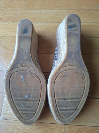 Sandalias cuña piel Lormy T.39
