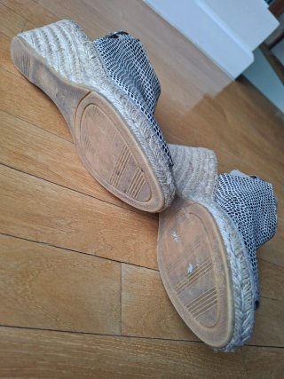 Sandalias cuña piel Lormy T.39