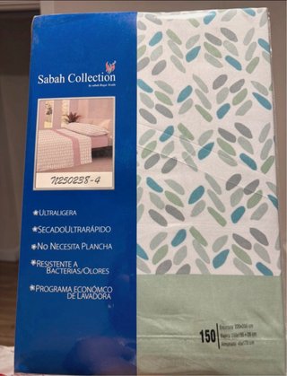 Set di lenzuola matrimoniali con stampa