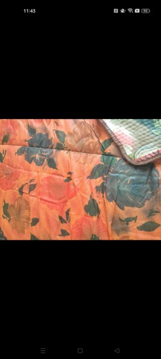 Colcha Vintage Dupla Face Flores