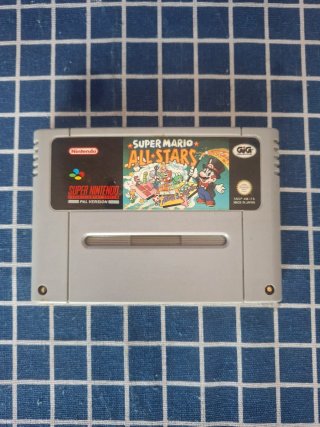 SNES SUPERMARIO ALLSTARS ORIGINAL SUPERNINTENDO