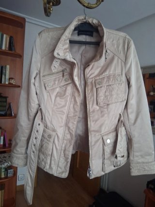 Chaqueta Purificación Garcia Beige