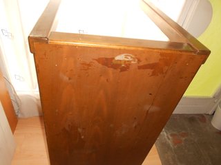 MESA de MADERA MACIZA con Señales para RESTAURAR