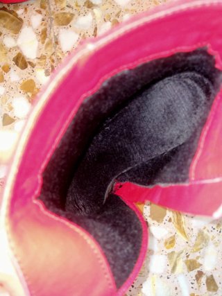 Botines rojos ante talla 41
