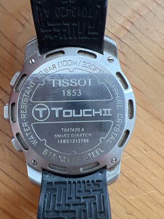 Reloj Tissot Touch Hombre