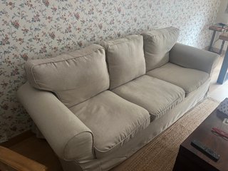 Sofá Ektorp 3 plazas Ikea Beige